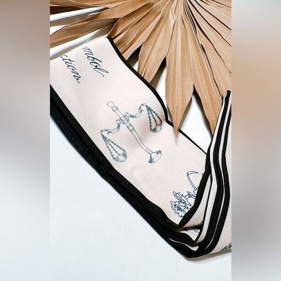 Boho hair scarf S758 - Picture 5 of 6